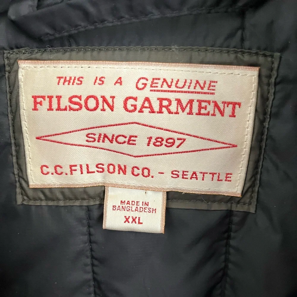 Filson excellent insulated